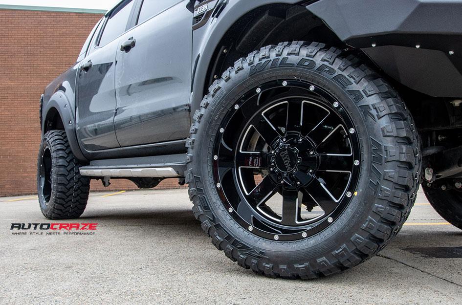 FORD RANGER MO962 GLOSS BLACK